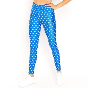 GOLDSHEEP blue star leggings